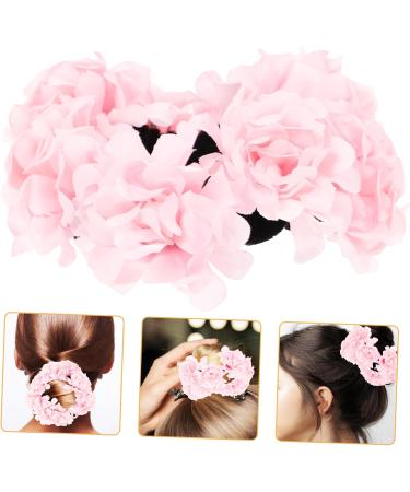 BIUDECO 1pc Scrunchies for Girls Wedding Hair Accessories for Women Flower Hair Accessories Elastic Hair Bands Ponytail Girls Thick Hair Ponytail Holders Chiffon Hair Ties Hair Rope Bride - Buy Online on GoSupps.com