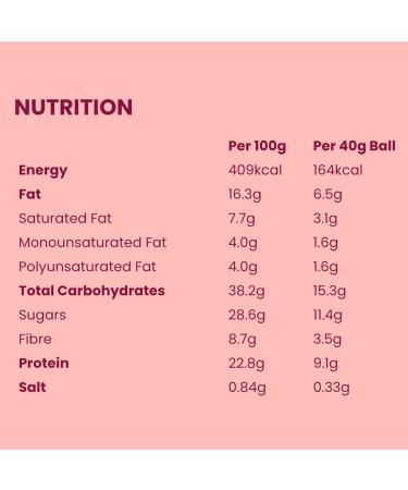 Bounce Caramel Millionaire Plant Protein Balls Coated in Smooth Dark Chocolate 12 x 40g Individual Vegan Protein Balls - Buy Online on GoSupps.com