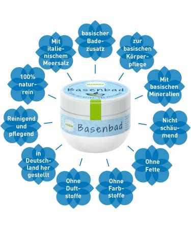 Shop MADENA Basen Citrate Pur: Alkaline Bath Salt for Skin Care & Fasting Relief | International Shipping Available - Buy Online on GoSupps.com