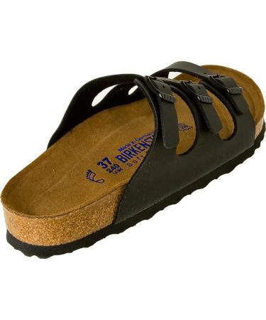 Birkenstock Women's Florida Sandal 9-9.5 Black Birko-Flor - Comfort and Style - Buy Online on GoSupps.com