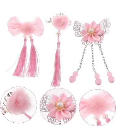 ABOOFAN 2 Boxes Children's New Year Hair Clips Hair Roller Clips Hair Holder Chinese Hair Accessories Hair Barrettes Hair Claw Clips Hair Snap Clips Girls Headdress China Fabric Hanfu - Buy Online on GoSupps.com