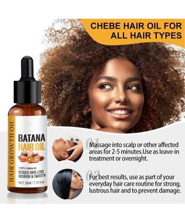 Batana Oil for Hair Growth - Batana Oil - 100% Natural - Repair Damaged Hair Nourishes Thin Hair Scalp Skin and Loss Hair Growth Fir for All Hair Types - 50ml (Batana hair oil) - Buy Online on GoSupps.com