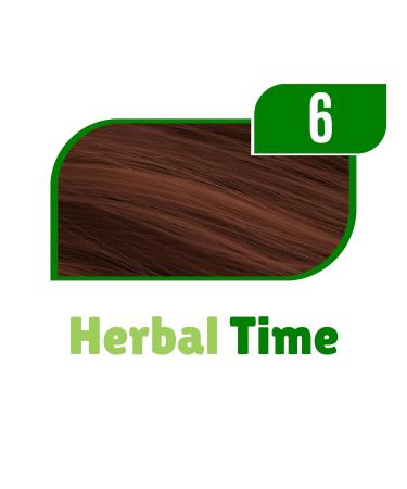 Herbal Time Natural Hair Color Chocolate N 6 | Ammonia-Free Henna Hair Color | 100% Vegetable Temporary Dye | 75ml Natural Hair Color - Buy Online on GoSupps.com