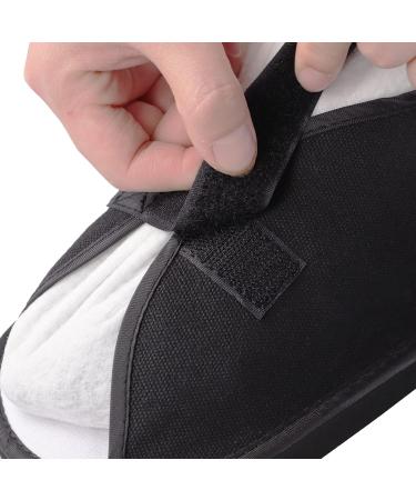 Adjustable Cast Boot Rocker Shoe | Open Toe Post-Op Recovery Footwear | Orthopedic Walking Boot for Post Surgery & Injuries - Medium - Buy Online on GoSupps.com