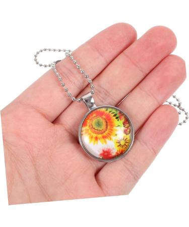 COLLBATH Sunflower Pendant Sunflower Necklace A Necklace Necklaces Drop Necklace Neck Jewelry Sunflower Flower Miss Personality - Buy Online on GoSupps.com