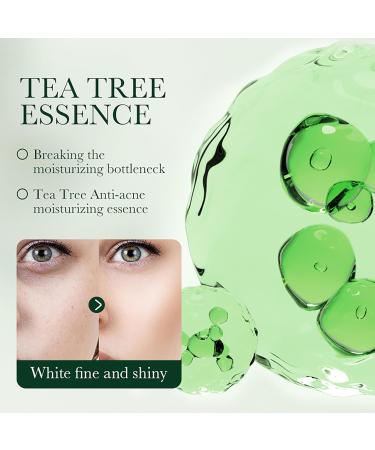 Tea Tree Acne Cream 50g - Spot Cream for Acne & Pimple - Dark Spot Remover for Face - Blackhead Remover Cream - Skin Care Face Cream for Women - Oil Control Soothing and Moisturizing Pimple Cream - Buy Online on GoSupps.com