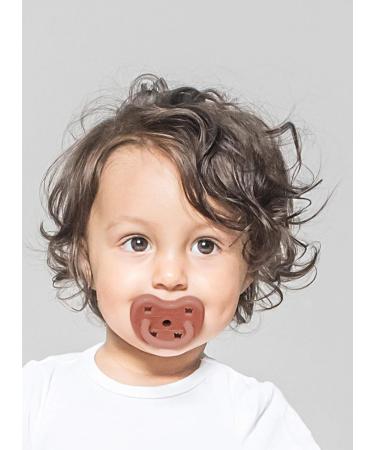 Hevea Colored Natural Rubber Pacifier - Eco-Friendly Non-Toxic BPA-Free Plant-Based for 3-36 Months (Nordic Sea Green) - Buy Online on GoSupps.com