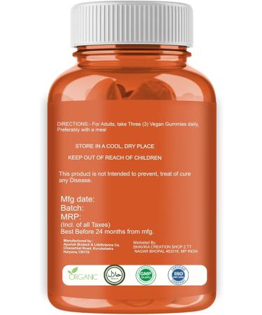 bhavika Creation Immune Gummies with Vitamin C D Zinc Elderberry Extract 30 Count - Buy Online on GoSupps.com