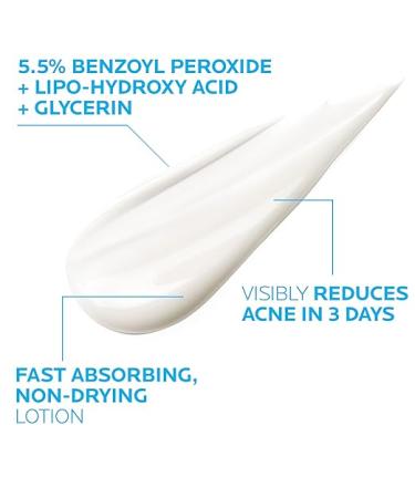 La Roche-Posay Effaclar Duo Dual Action Acne Spot Treatment Cream with Benzoyl Peroxide Acne Treatment Blemish Cream for Acne and Blackheads Safe For Sensitive Skin 1.35 Fl Oz (Pack of 1) - Buy Online on GoSupps.com