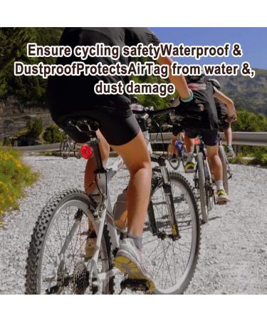 Hiullen Airtag Bicycle Bracket - Hidden Reflectors for Saddle Post | GPS Theft Protection Accessories | Fits 22.4mm 27.2mm 28.6mm 31.8mm - Buy Online on GoSupps.com
