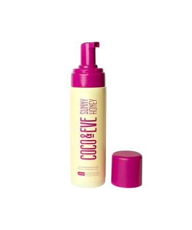 Coco & Eve Sunny Honey Bali Bronzing Self Tanner Mousse (Medium) | Natural Sunless Tanning Mousse - Instant Bronzer & Skin Moisturizer (6.7 fl oz) - Buy Online on GoSupps.com