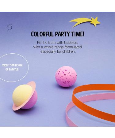 Nailmatic Kids Red Planet Bath Bomb - Vegan, Cruelty-Free Bath Fizzies for All Skin Types - Buy Online on GoSupps.com