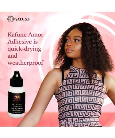 Lace Wig Adhesive – Waterproof Hold Natural Finish for 2-3 Weeks Travel Size 1.3 OZ – No Flaky Residue Ideal for Wigs & Toupees - Buy Online on GoSupps.com