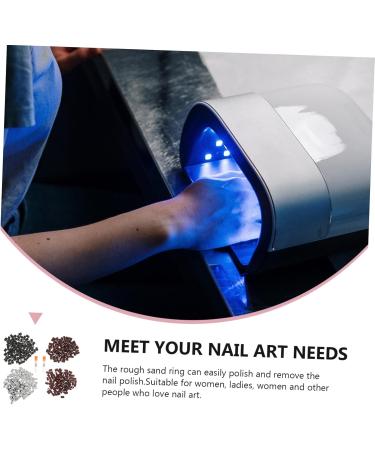 Housoutil 1 Set Nail Sand Circle Cap Drill Set Resin Abrasive Cloth Foot - Buy Online on GoSupps.com