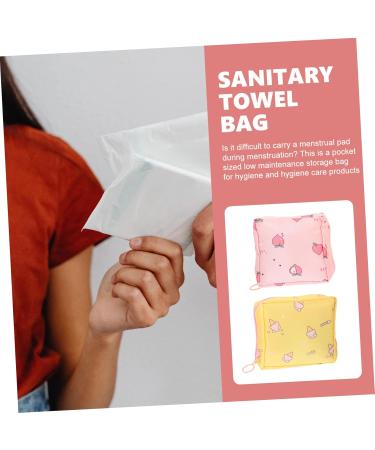 Healeeved 6 STK Storage Bags - Women's Bandages Hygiene & Diaper Bag Organizer - Polyester Zipper Pouches - Buy Online on GoSupps.com