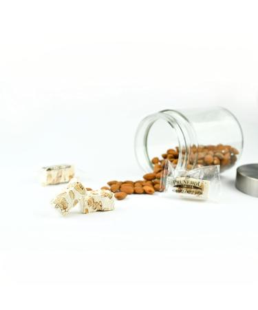 Buy Torroncini with Almonds & Honey - 200g White Nougat from Sardinia | Authentic Torrone by Pruneddu Torronificio Artigianale - Buy Online on GoSupps.com