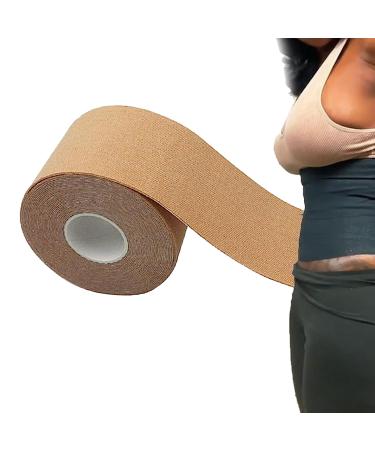 Kaotic Von Magic Tape for Stomach Weight Loss 5M/Roll Kaotic Von Magic Tape for Stomach Weight Loss Kaotic Von Magic Tape Fat Reduction Tape Magic Tape Waist Cincher Belly Nude