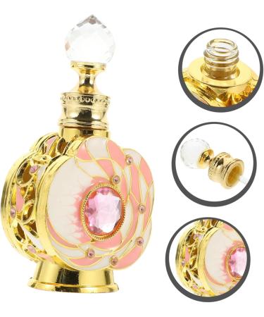 Angoily Glass dispenser little bottle the flowers essential oil bottle middle East glass perfume bottle dropper bottle essential oil vintage empty bottle glass bottle - Buy Online on GoSupps.com