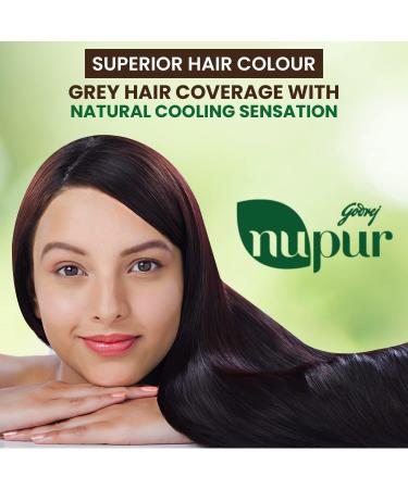 Godrej Nupur Mehendi Powder 120g - Natural Herbal Blend for Hair - Shop Now! - Buy Online on GoSupps.com