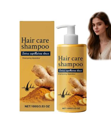 ZLHHRZJX Ginger hair care shampoo against hair loss and dandruff ginger shampoo against hair loss improves split ends regulates the production of