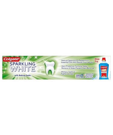 Colgate Sparkling White Whitening Toothpaste - Mint Flavor 8 oz | Best International Shipping - Buy Online on GoSupps.com