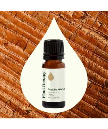 Plant Therapy Buddha Wood Essential Oil 10 mL (1/3 oz) 100% Pure Undiluted Therapeutic Grade - Buy Online on GoSupps.com