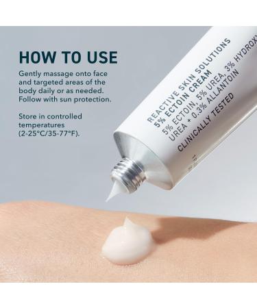 Prequel Reactive Skin Solutions - Soothing, Hydrating Face Moisturizer for Sensitive Skin. Barrier Support Cream with 5% Ectoin, Urea, and Allantoin for Extreme Dryness, Calming and Renewal - Buy Online on GoSupps.com