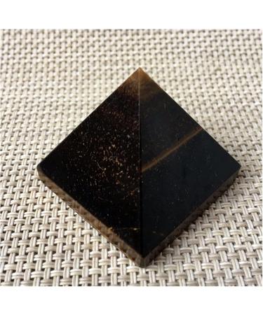 Pyramid Natural Tiger Eye Crystal Pyramid Gemstone Quartz Meditation Quartz Pyramis Chakra Meditation Crystal - Buy Online on GoSupps.com