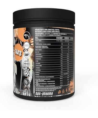 BPS Pharma 4YourGainz Bro EAA Keto-Blend Amino Acids 500g - Peached Ice Tea | Best Bodybuilding Supplement for Muscle Gain & Recovery - Buy Online on GoSupps.com