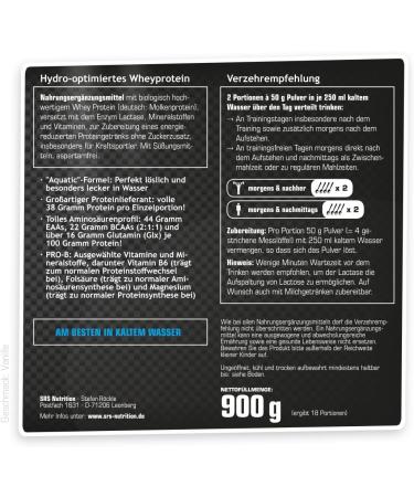 SRS Supreme Whey 1900 g Dose - Buy Online on GoSupps.com