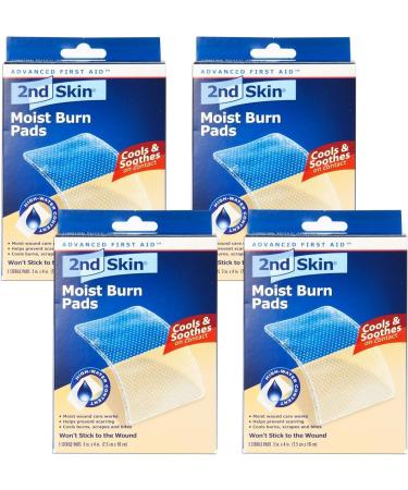 2nd Skin Moist Burn Pads 3 Inches X 4 Inches 3 Each (Pack of 4)