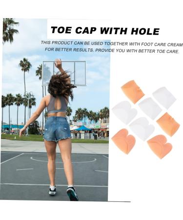 NOLITOY Toe Cover Protectors for Women - 4 Pairs Anti-Wear Forefoot Cushions Skid-Resistant Toe Sleeves Ideal Corn Removal Tools - Buy Online on GoSupps.com