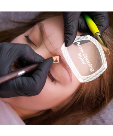 Mikikit Pochoir Sourcils R utilisable en Plastique Guide de Mise Pr cis pour Dessin Rapide Outil Compact pour Maquillage Professionnel et Usage Voyage Adapt Tous Types de Sourcils - Buy Online on GoSupps.com