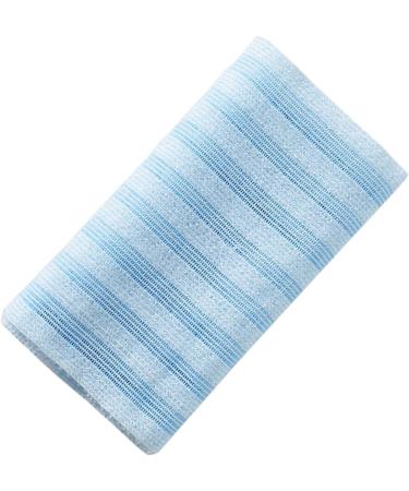 Serviette exfoliante double face pour le corps de toilette japonais pour le nettoyage massage gommage pour toutes les peau hommes femmes personnes g es adultes spa douche Bleu Clair - Buy Online on GoSupps.com