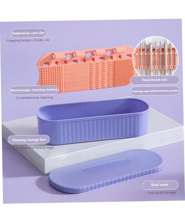 3-in-1 Makeup Brush Cleaner with Mat | Portable Organizer & Dryer | International Shipping Available - Buy Online on GoSupps.com