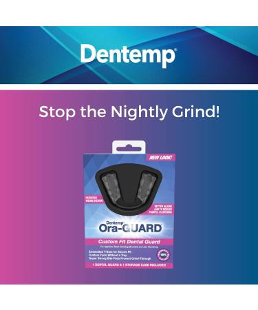 Dentemp Ora-GUARD Custom Fit Dental Guard - Two Pack for Bruxism & Teeth Grinding - Night Mouth Guard to Relieve Jaw Muscle Soreness - Buy Online on GoSupps.com