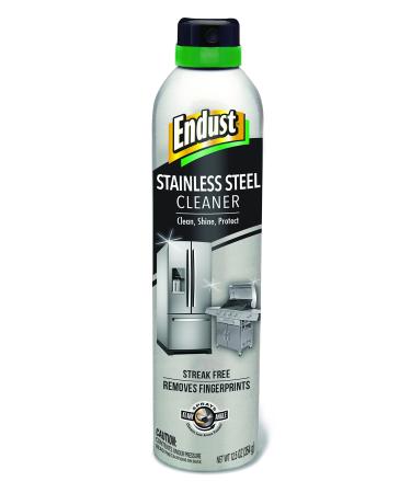 Endust Stainless Steel Cleaner, 12.5 Ounce