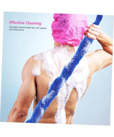 NOLITOY 16 Pcs Long Bath Towel Exfoliating Net Scrubber - Men's Luffa Set for Ultimate Skin Care & Shower Experience - Buy Online on GoSupps.com