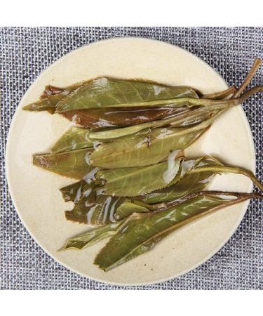 Th blanc du Yunnan Th cru en vrac bio Bud Pu'er 500g - Buy Online on GoSupps.com