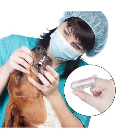 12Pcs Dog Finger Toothbrush Transparent Dog Toothbrush Set Cat Dog Silicone Finger Toothbrush Easy Pets Teeth Cleaning Toothbrush for Dogs Cats Dental Care - Buy Online on GoSupps.com
