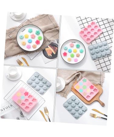 Zerodeko 4 Pcs Silicone Mold Christmas Party Baking Supplies Chocolate Christmas Xmas Soap Christmas Soap Flower Mould Silicone Soap Molds Flower Candle Mold Jelly Silica Gel 17X12.6X1.2CMx2pcs - Buy Online on GoSupps.com