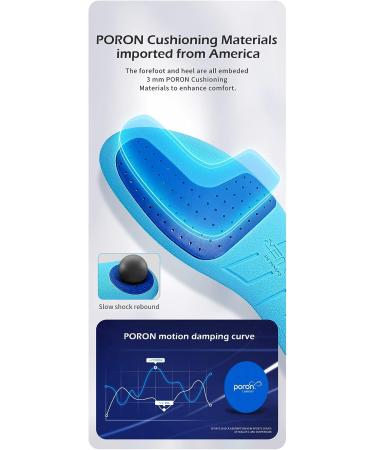 OUPOWER Soccer Cleats Insoles - Poron Foam Inserts for Anti-Slip Support (US8.5-9) - Buy Online on GoSupps.com