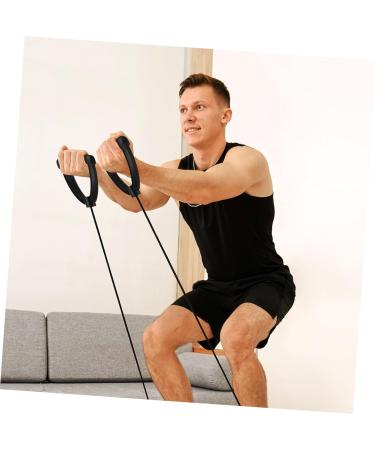 Buy Pair Stepper Resistance Bands - Fitness Equipment for Gym Training Muscle Toning & Strength Building | Comfortable Exercise Ropes with Handles - Buy Online on GoSupps.com