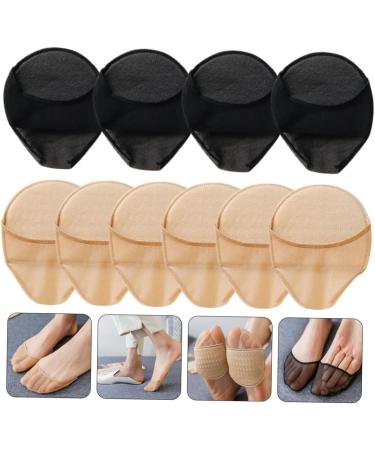 Shop 5 Pairs Half Socks - Honeycomb Foot Pads Non Skid No Show Outdoor & Metatarsal Socks for Women - Buy Online on GoSupps.com