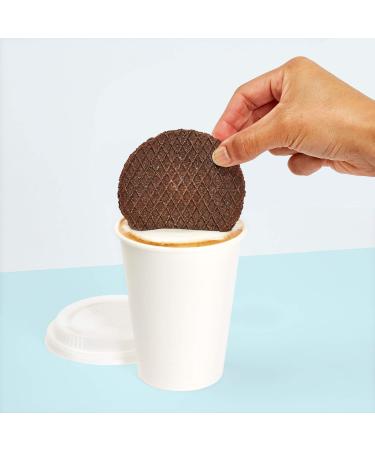 Rip Van Wafels Cookies & Cream Stroopwafels - Keto-Friendly, Low Sugar & Calorie Snacks - 12 Pack - Buy Online on GoSupps.com