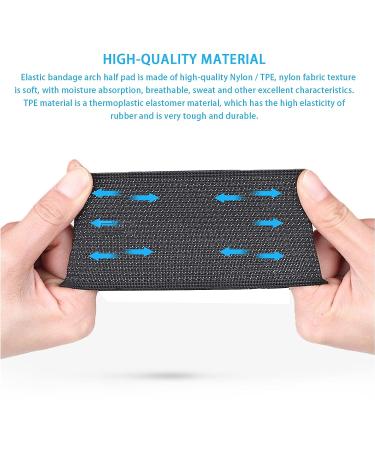 Plantar Fasciitis Relief with Copper Arch Support Brace - Gel Pads - 1 Pair - Buy Online on GoSupps.com