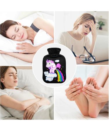 Unicorn Heat Bottle 1L - Durable Warm-Up Bag for Pain Relief | Hand Feet Shoulder & Neck Therapy - Buy Online on GoSupps.com