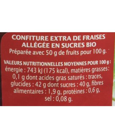 Jardin BiO tic - Organic Extra Strawberry 320g - Buy Online on GoSupps.com