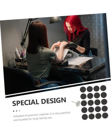 FRCOLOR 1 Set Nail Polishing Sheets Manicure Replaceable Sandpaper Discs Power Tool Sandpaper Disk Wisking Tool Electric Nail Implements Grinding Sheet Stainless Steel Lava Stone - Buy Online on GoSupps.com