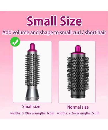 Small Round Volumizing Brush for Dyson Airwrap - Fluff & Style with Rose Attachment - Buy Online on GoSupps.com